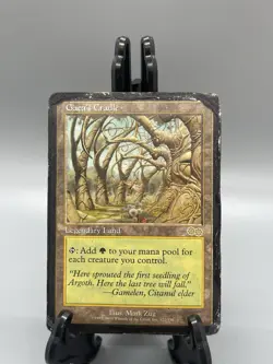MTG Urza’s Saga Gaea’s Cradle Damaged Inked - Image 1