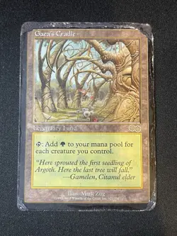 MTG Urza’s Saga Gaea’s Cradle Damaged Inked - Image 3