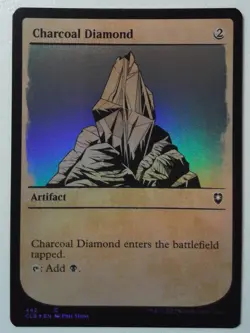 Charcoal Diamond *Showcase FOIL* Magic MtG x1 CLB Baldur's Gate - Image 1