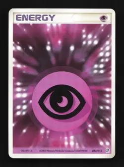 Psychic Energy 012/015 MP Quick Construction Pack Japanese Pokemon Card TCG - Image 1