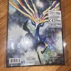 Pokemon Ultra-pro 4 Pocket Binder Xerneas/Ylvetal, Holds 80 Cards TCG CCG - Image 2