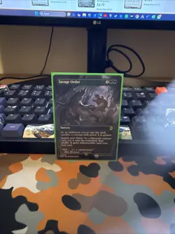 Savage Order (Borderless) Universes Beyond: Jurassic World Collection Regular - Image 1