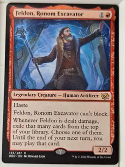 Feldon, Ronom Excavator - The Brothers' War - Magic the Gathering MTG Nice! - Image 1