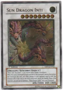 Lightly Played, English - 1 x MTG Sun Dragon Inti - ABPF-EN042 - Ultimate Rare - - Image 1