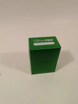 Ultra Pro Deck Box Green 60+ Sleeved Cards - Image 1