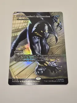 Black Panther's Redirection - Narset's Reversal (Borderless) Marvel Universe... - Image 1