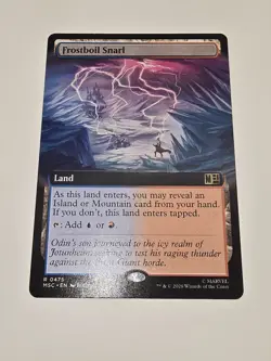 Frostboil Snarl (Extended Art) Commander: Marvel Super Heroes Regular - Image 1