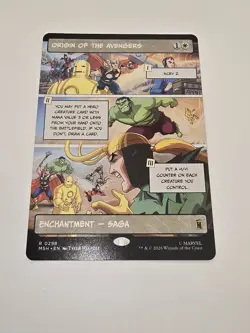 Origin of the Avengers (Borderless) Marvel Super Heroes Regular - Image 1