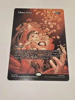 Chaos Warp (Borderless) M Marvel Universe Eternal-Legal 69 NM - Image 1