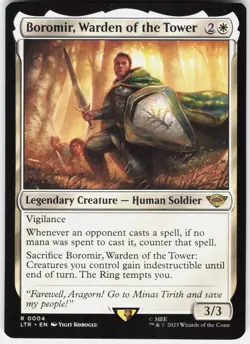 Boromir, Warden of the Tower R The Lord of the Rings: Tales of Middle-earth 4 LP - Image 1