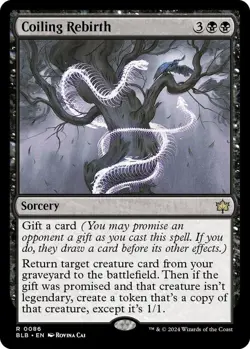 Bloomburrow Magic: The Gathering Coiling Rebirth FOIL - Image 1