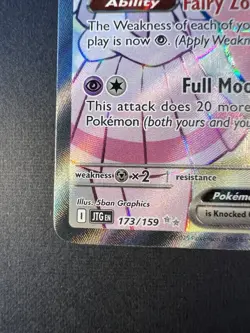 Pokemon Lillie's Clefairy Ex 173/159 Ultra Rare Holo - Image 5
