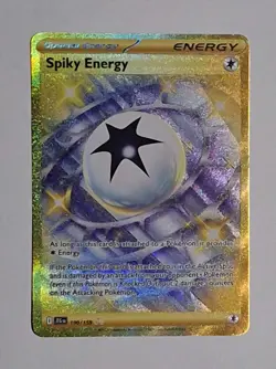 POKEMON Spiky Energy 190/159 Hyper Rare Gold Spiky Energy Pokemon NM - Image 1