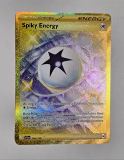 POKEMON Spiky Energy 190/159 Hyper Rare Gold Spiky Energy Pokemon NM - Image 3