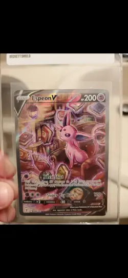 The Pokemon Company Espeon V 180/203 Evolving Skies Ultra Rare Full Art Holo - Image 1