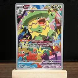 Ludicolo IR Pokemon TCG Phantasmal Flames #095/094 - Image 1