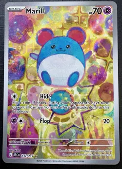 2026 Pokemon - Marill 232/217 - Ascended Heroes - ILLUSTRATION RARE HOLO - Image 1