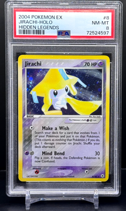 Pokemon - PSA 8 - Jirachi 8/101 - Holo Rare - EX Hidden Legends - Image 2