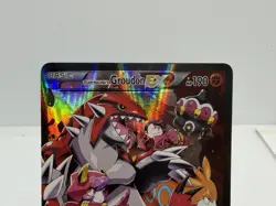 Pokemon TCG Team Magma's Groudon EX Holo Full Art Rare - Image 3
