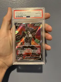 2022 Pokemon Zarude v Vivid Voltage PSA 10 Mint 167/185 - Image 1