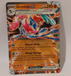The Pokemon Company Greninja ex 106/167 Sv06 Twilight Masquerade Holo Eng 310HP - Image 1