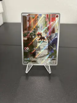 Pokemon: Litleo 139/132 Mega Evolution Illustration Rare NM - Image 1