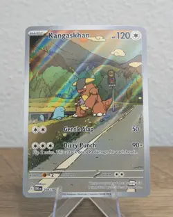 Kangaskhan 204/182 Illustration Rare Destined Rivals Pokemon Holo Near Mint - Image 1