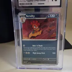 Scrafty Pokemon TCG Black Star Promo Holo 188 CGC 10 2025 English - Image 3