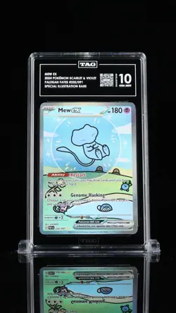 Pokemon Scarlet & Violet Mew ex TAG 10 #232/091 - Image 1