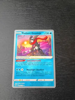 Radiant Greninja 046/189 2022 World Championships Deck Pokemon - NM - Image 1
