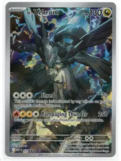 Pokemon Mega Evolution Promo N's Zekrom 031 - Image 1