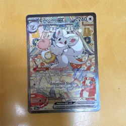 Pokemon TCG Cinccino ex 119/086 SV09 Special Illustration Rare Full Art Holo - Image 1