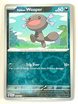 Paldean Wooper 093/159 Reverse Holo Journey Together Pokemon TCG - Near Mint NM - Image 1