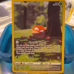 Hisuian Voltorb Crown Zenith Galarian Gallery GG01/GG70 Ultra Rare Holo EN - Image 1