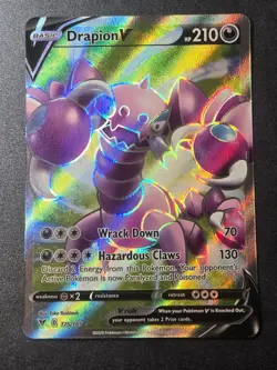 Drapion V 175/185 NM Vivid Voltage Ultra Rare Pokemon - Image 1