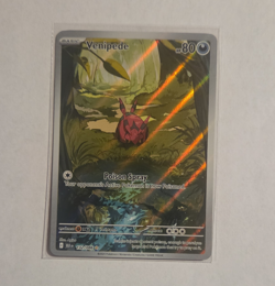 The Pokemon Company Venipede 132/086 Sv Black Bolt Illus Rare Full Art Holo - Image 1