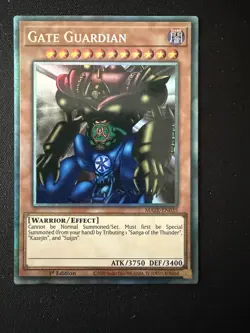 Yu-Gi-Oh! TCG Gate Guardian Maze of Memories MAZE-EN035 Near Mint 1st edition - Image 1