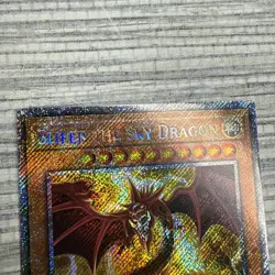 Yugioh Slifer the Sky Dragon RA03-EN244 Platinum Secret Rare 1st Edition - Image 3