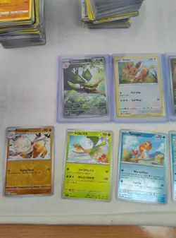 Trading Card Game Deck Box with Pokemon Card Collection Approx 300 Plus Cards - Image 4