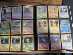 Pokemon Vintage TCG Binder Collection 300+ cards including some holo's - Image 4