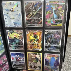 Pokemon Card Binder Collection 300+ Cards Rare Holos, EX, GX, V, VSTAR, Full Art - Image 1