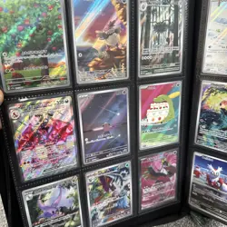 Pokemon Card Binder Collection 300+ Cards Rare Holos, EX, GX, V, VSTAR, Full Art - Image 2