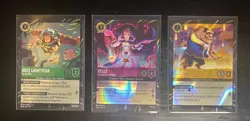 Disney Lorcana Promos: Buzz Lightyear, Belle, & Beast - Image 1