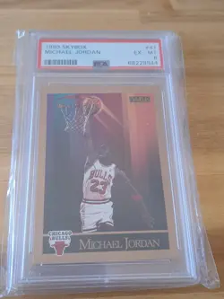 1990 skybox michael jordan psa 6 - Image 1