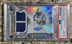 Adonai Mitchell Amped Up RPA PSA 10 Pop 1! 🏈 2024 Resurgence #AUAM Jets Colts - Image 1