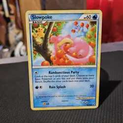 Slowpoke Pokemon TCG HGSS Undaunted Common Card #66/90 - Image 1