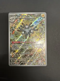 Pokemon TCG Magneton Promo Card SV Scarlet & Violet Surging Sparks 159 Magneton - Image 1