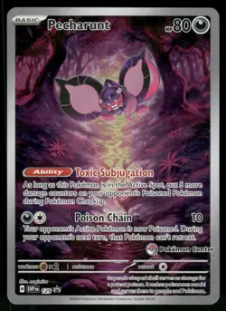 Pecharunt - (Pokemon Center Exclusive) 129 Promo Holo NM Pokemon SV: Scarlet & V - Image 1