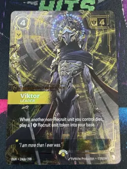 Viktor - Leader 246b/298 Arcane Box Promo - Riftbound TCG Card - Image 1