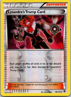 Lysandre's Trump Card Uncommon XY - Phantom Forces 99/119 NM - Image 1